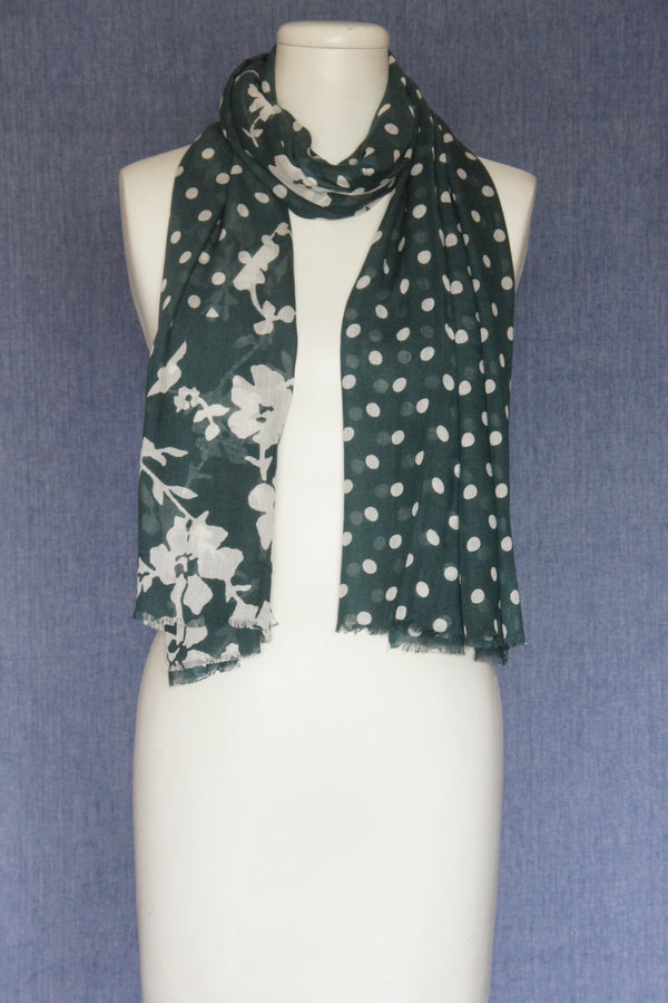 Diagonal Print Scarf (SE-1570)
